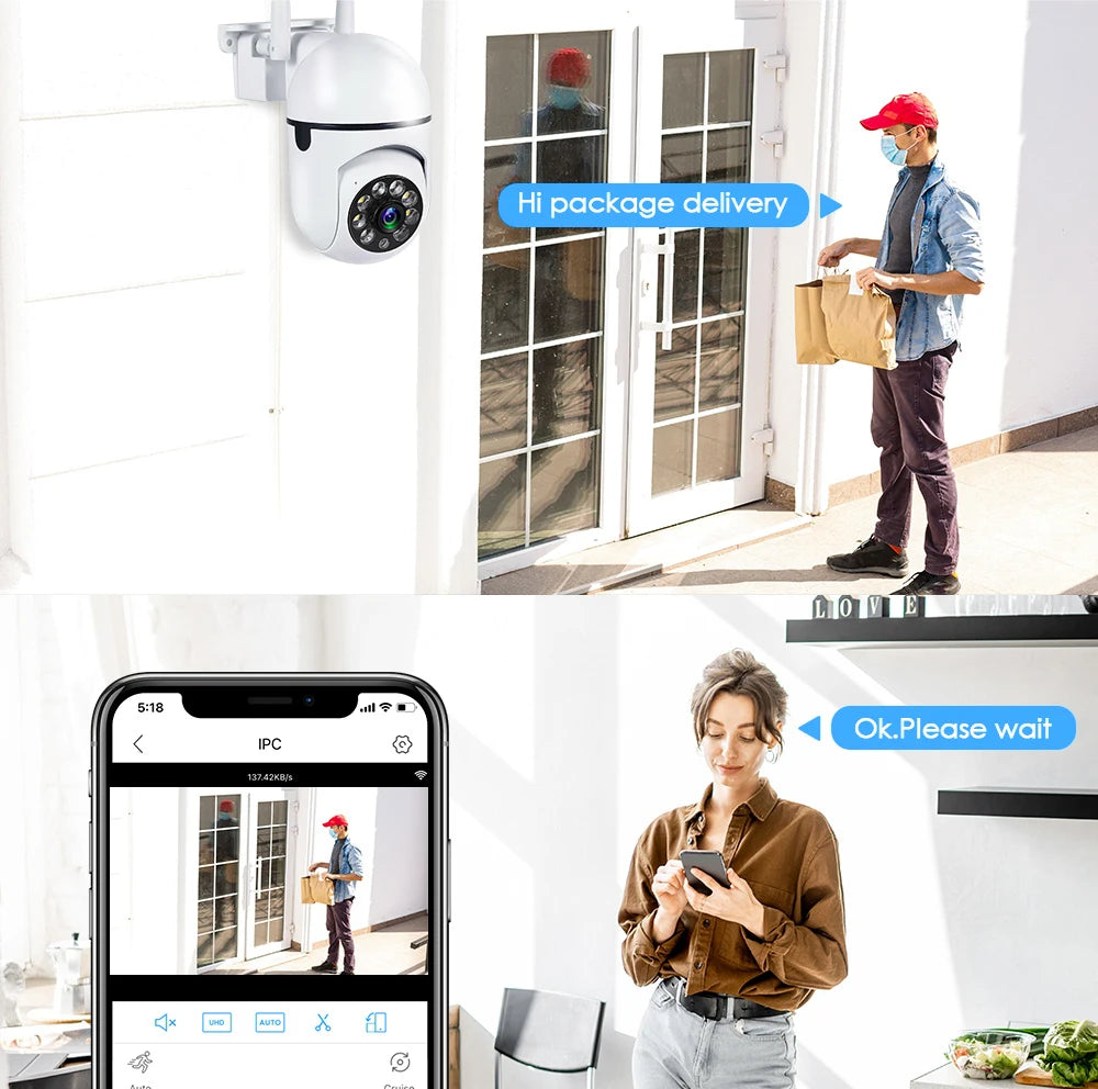 8MP Wireless Security Surveillance