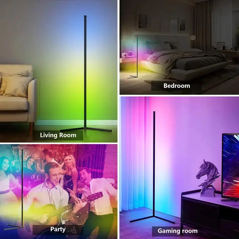 RGB Dream Color Floor Lamp with Music Sync