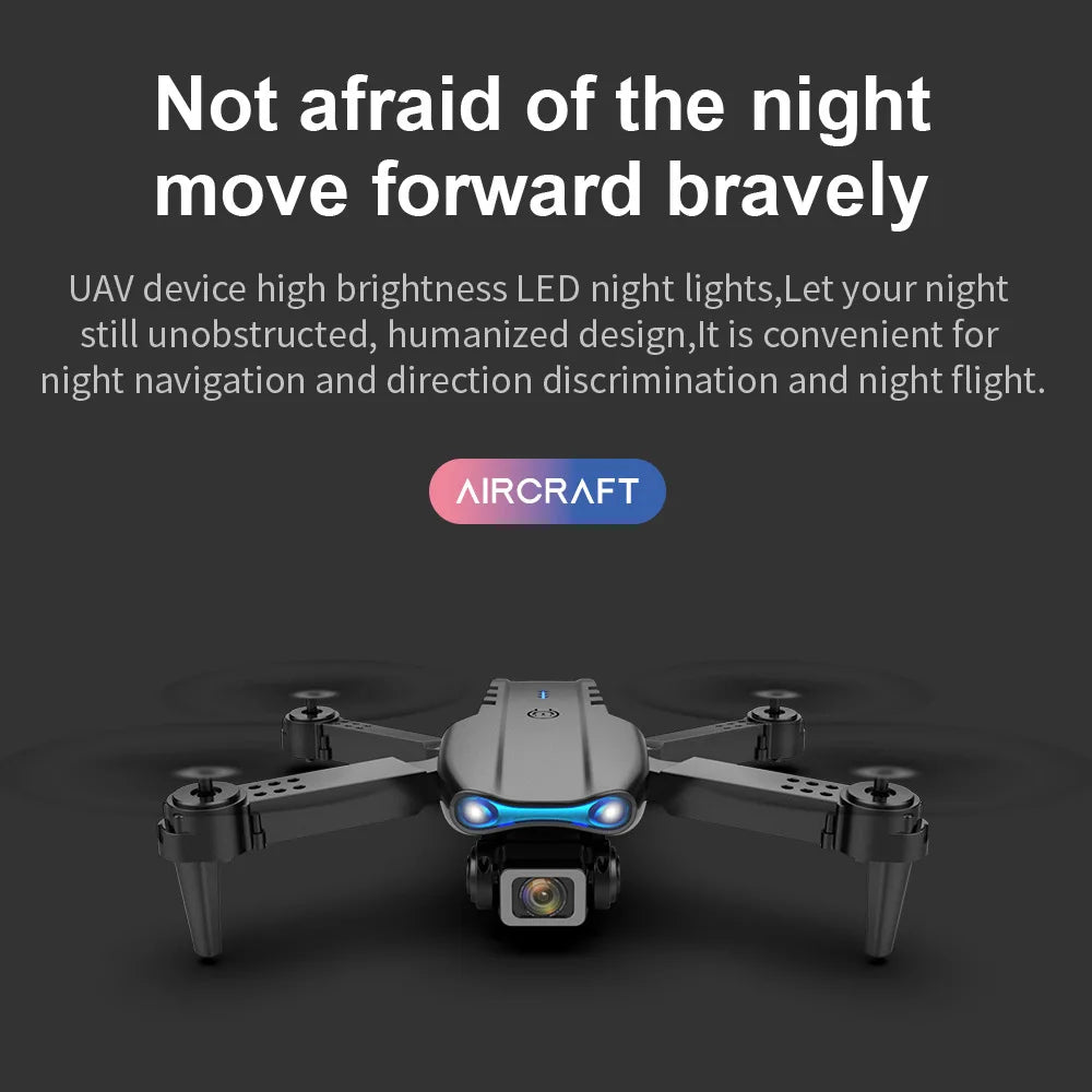 E99 K3 Pro Drone HD Professional 4k drone Dual Camera WIFI fpv  Aircraft Quadcopte Obstacle Avoidance Aerial Photography Drone