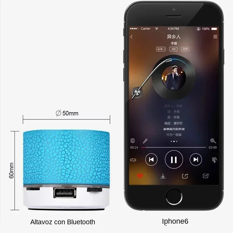 Bluetooth Speaker Mini Wireless Loudspeaker