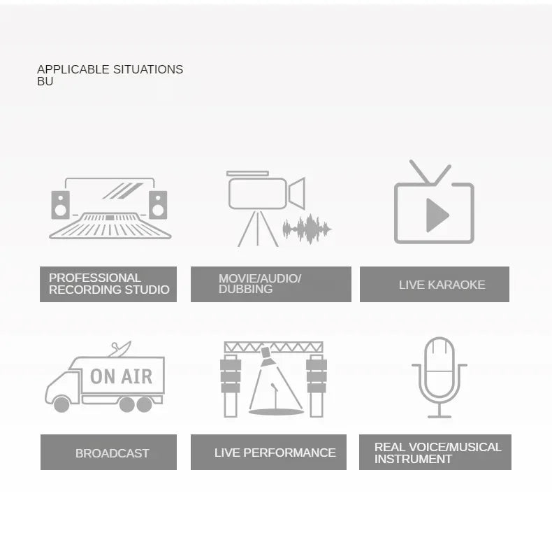 100% Original Brand Kms105 Capacitor Microphone