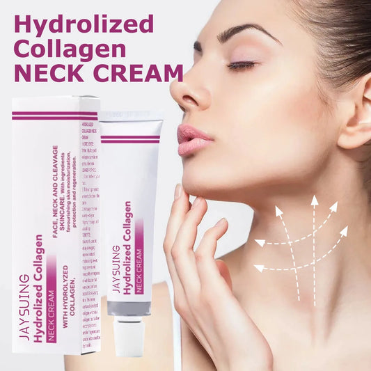 Neck Lines Protein Cream Collagen Eliminate Neck Fine Lines Anti-ageing Lift Rejuvenation Nourish Eliminate Double Chin SkinCare