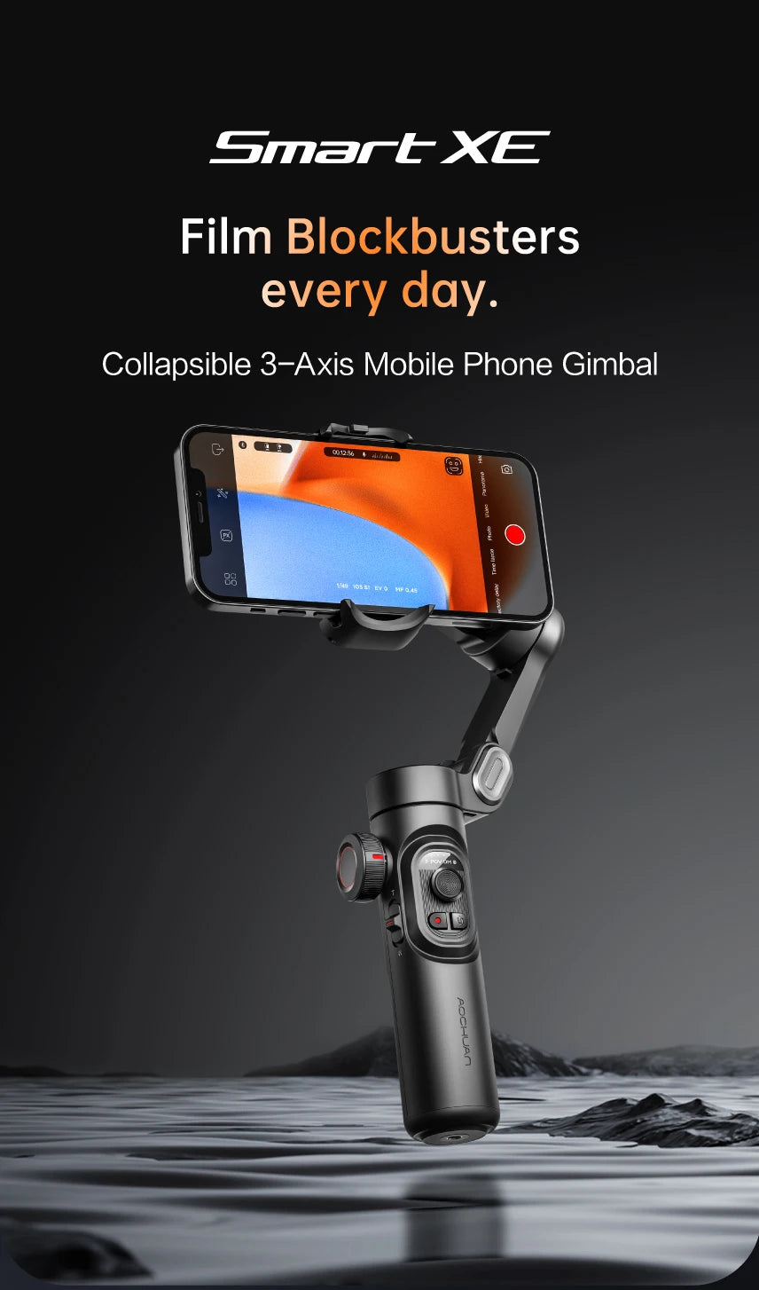 AOCHUAN 3-Axis Handheld Gimbal Stabilizer SmartXE